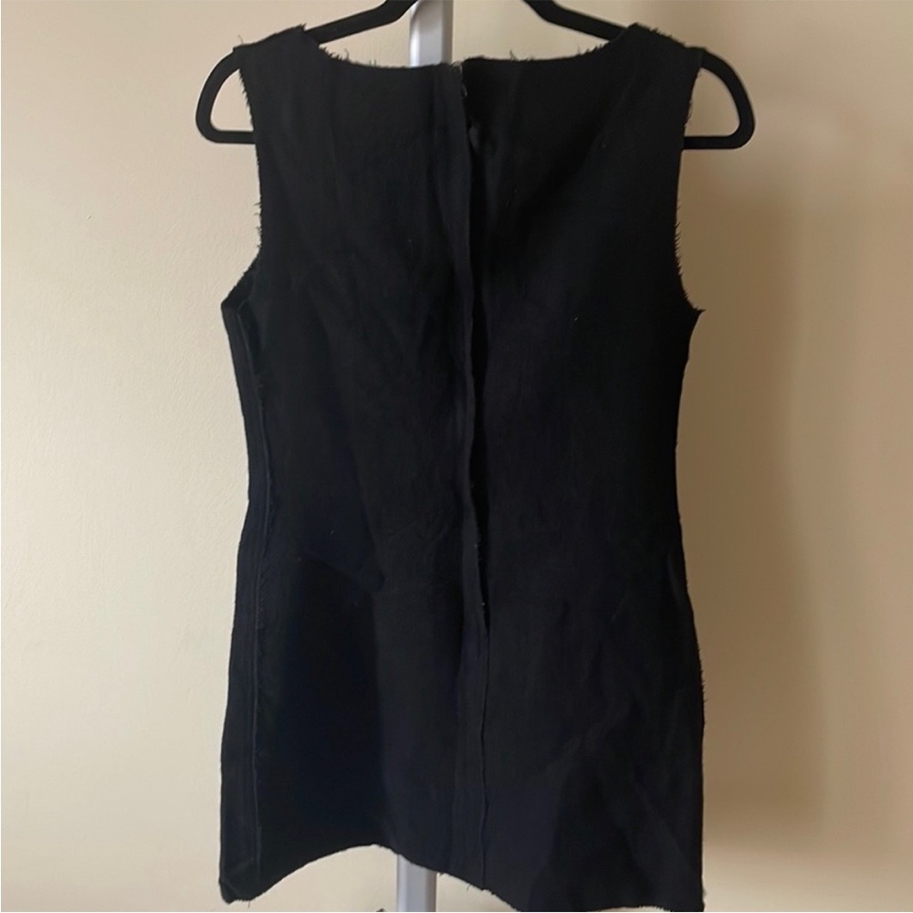 Dolce & Gabbana black wool mini dress, size EU 42/ US 8 - Picture 2 of 8